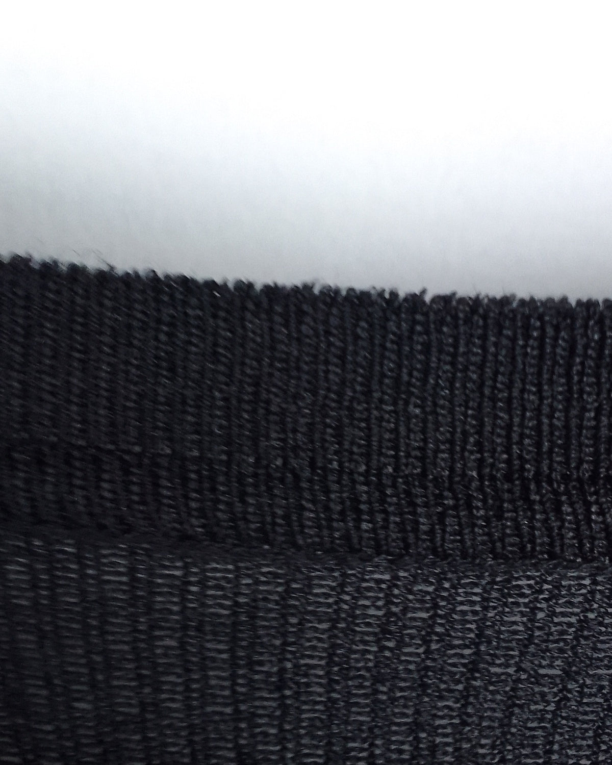 Black Ribbed Top