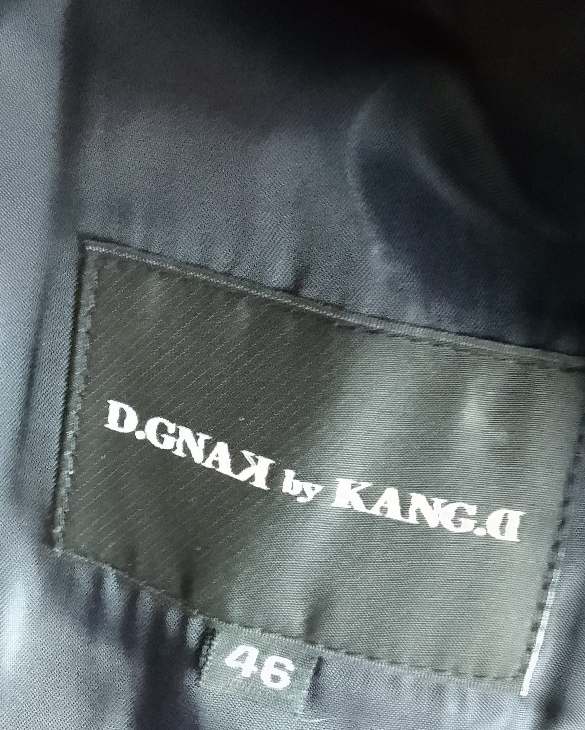 D.Gnak Blue Woolen Blazer
