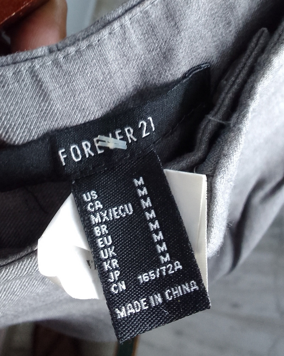 Forever 21 Gray Tailored Trousers