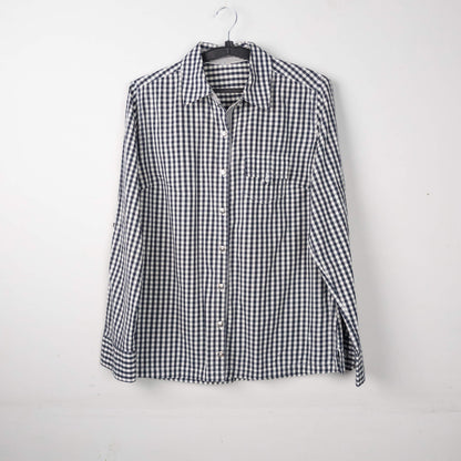 Checkered Button-Up Shirt