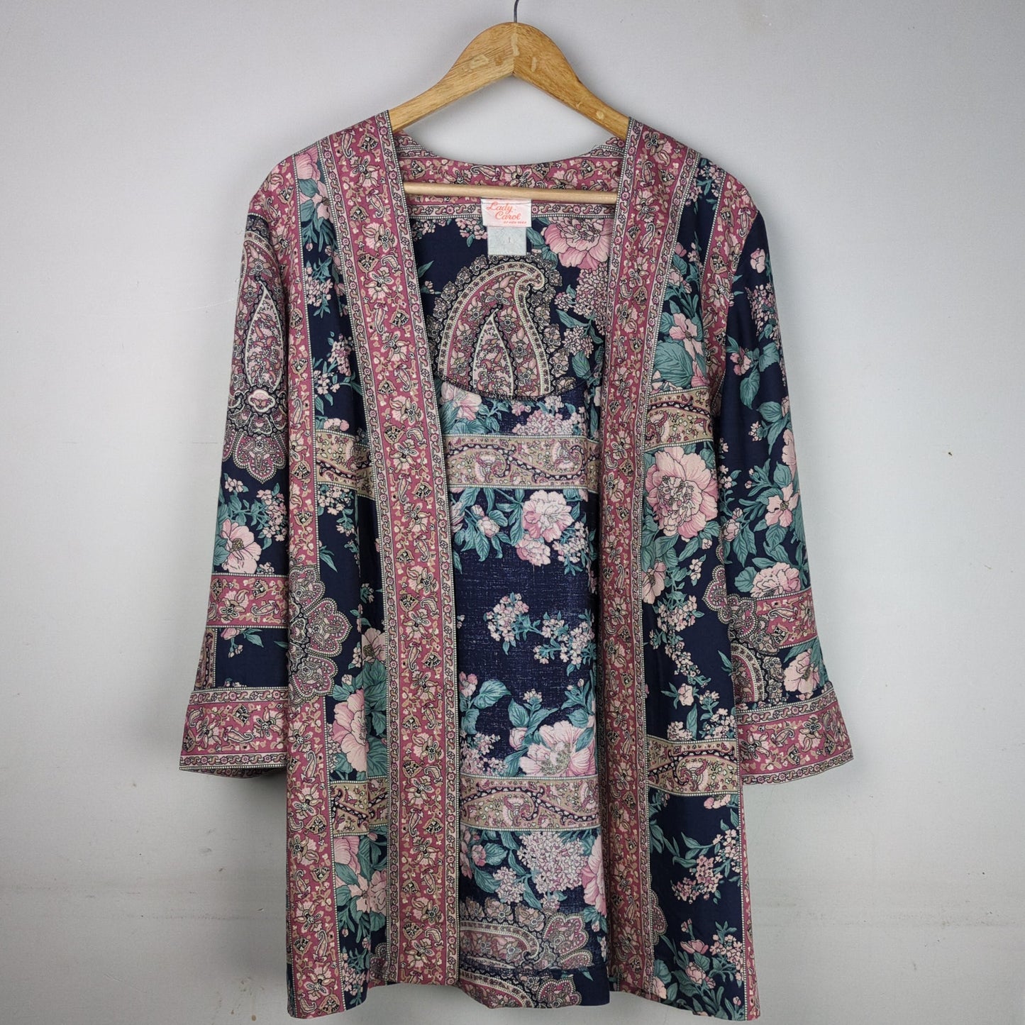 Floral Print Kimono