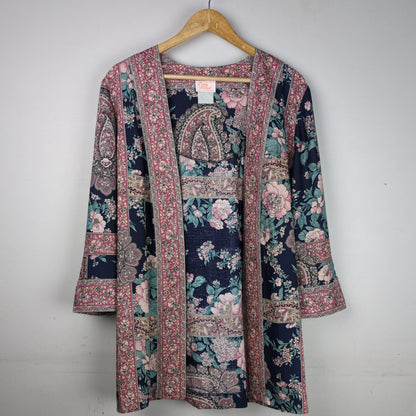 Floral Print Kimono