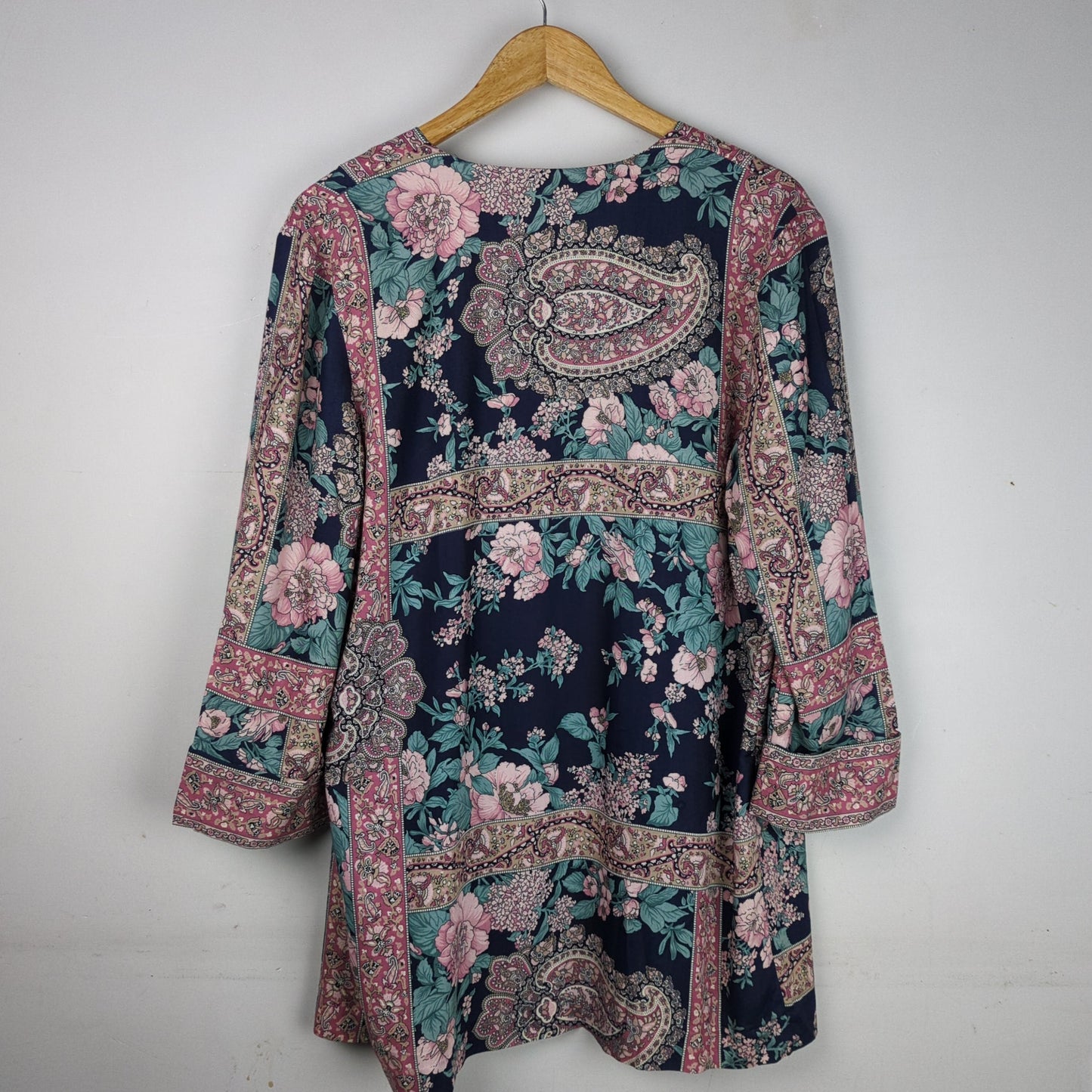 Floral Print Kimono