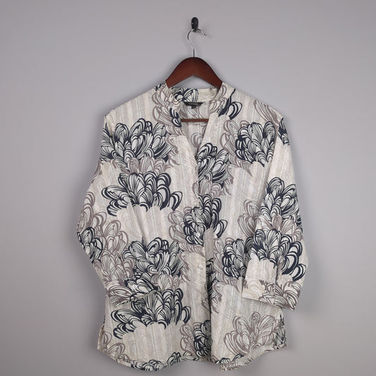 Printed Beige