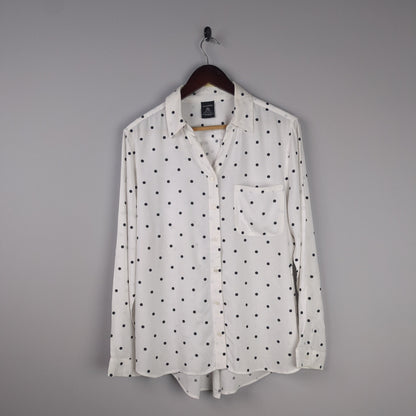Polka Dot Long Sleeve Shirt