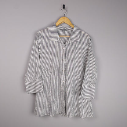 Striped Button Down Shirt
