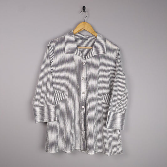 Striped Button Down Shirt