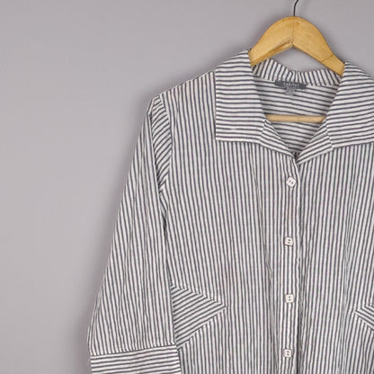 Striped Button Down Shirt