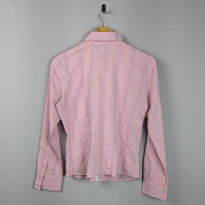 Striped Zip-Up Shirt