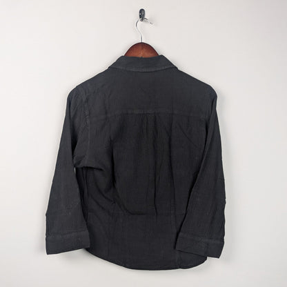 Black Casual Shacket