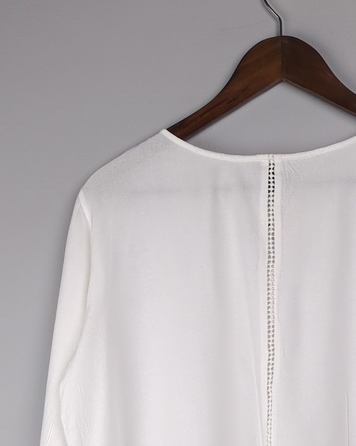 The Label Life White Blouse