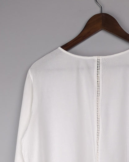 The Label Life White Blouse