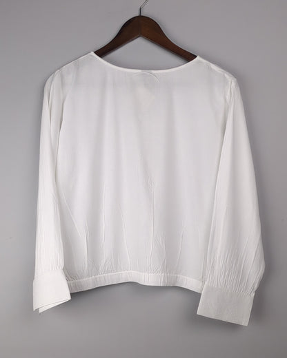 The Label Life White Blouse