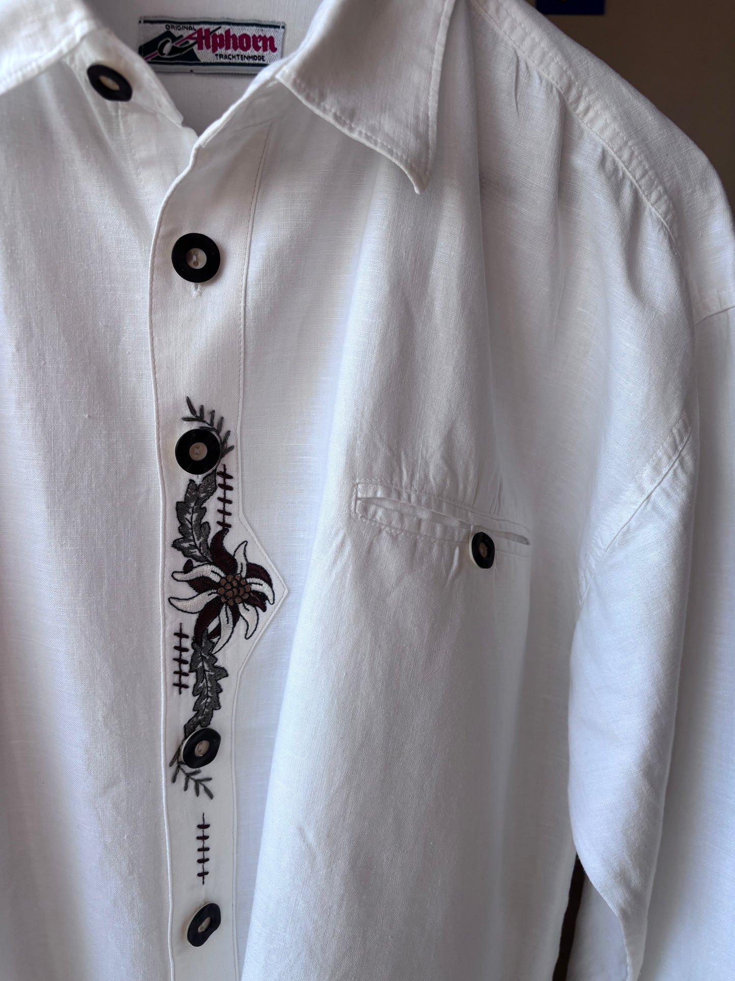 Alphorn Vintage Trachten Shirt