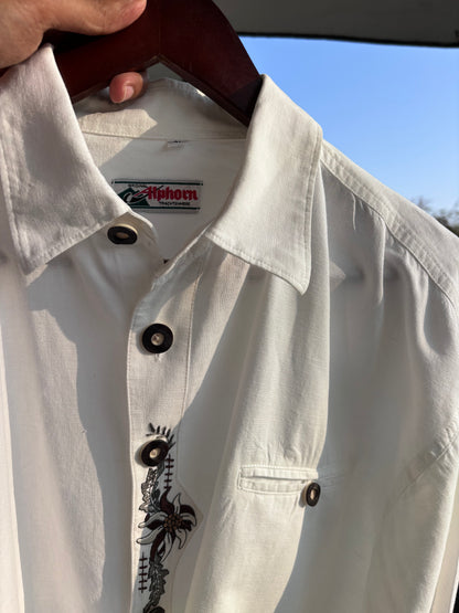 Alphorn Vintage Trachten Shirt