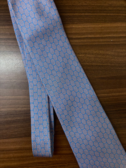 Vintage Marqués de Riscal Silk Tie (Made in Italy) - Jacquard Pattern