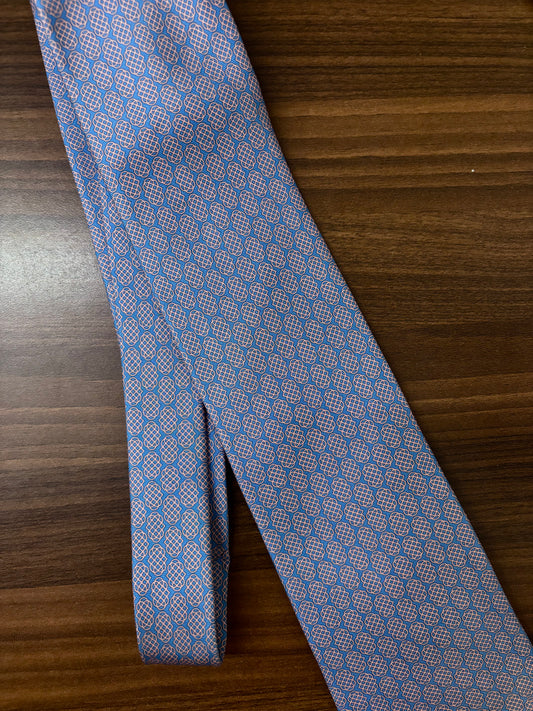Vintage Marqués de Riscal Silk Tie (Made in Italy) - Jacquard Pattern