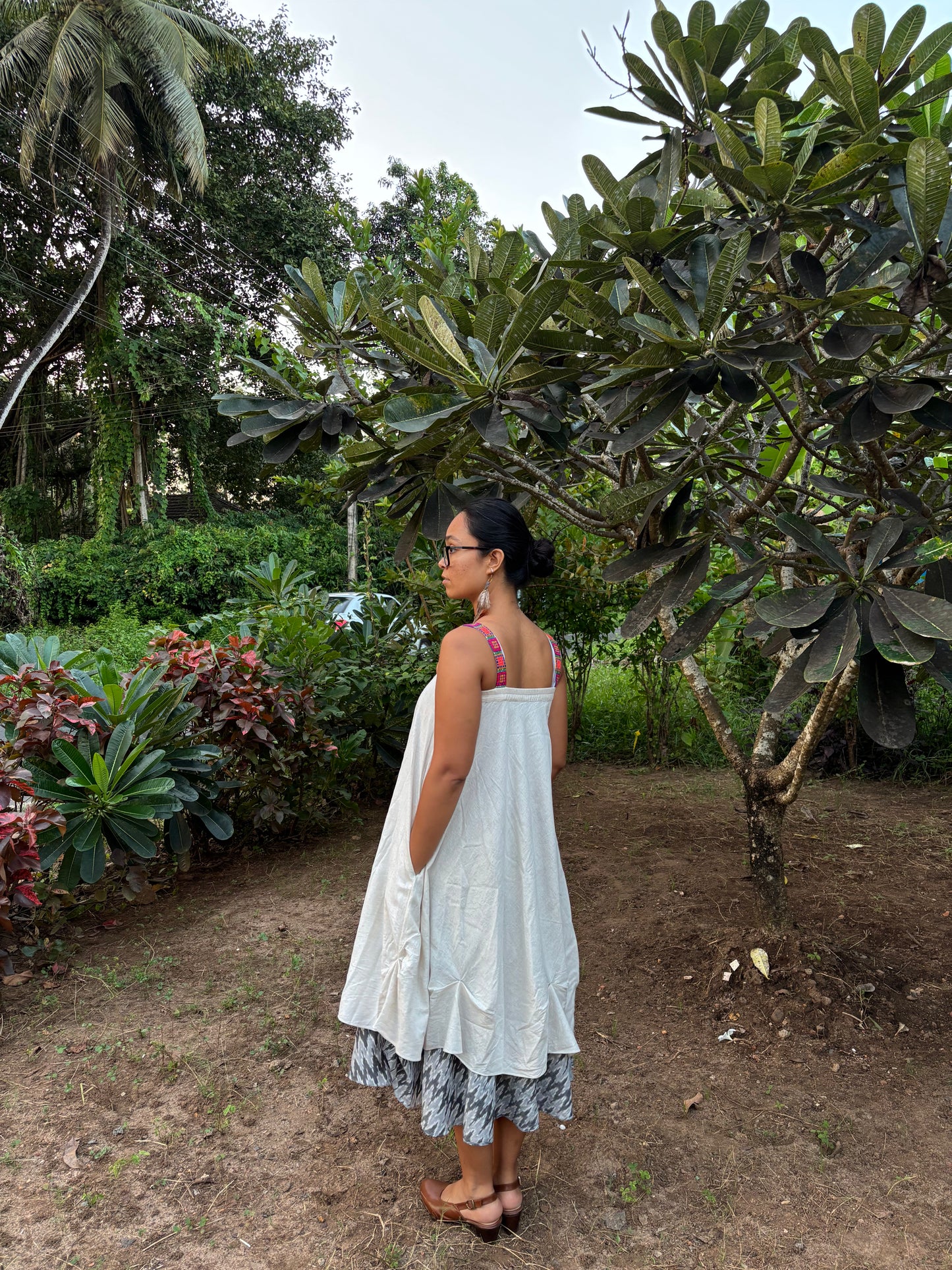 Iyla Beige Sleeveless Dress