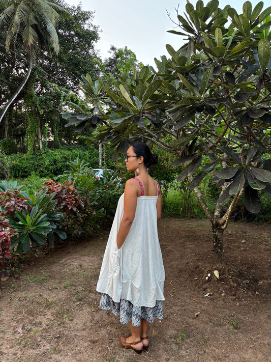Iyla Beige Sleeveless Dress