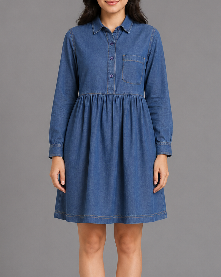 Chemistry Blue Denim Dress