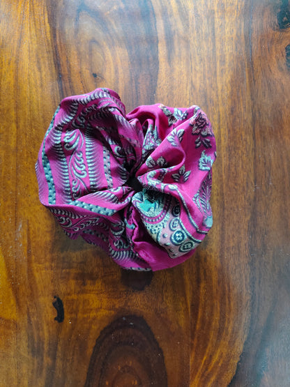 Prelo Large Scrunchie Printed pink