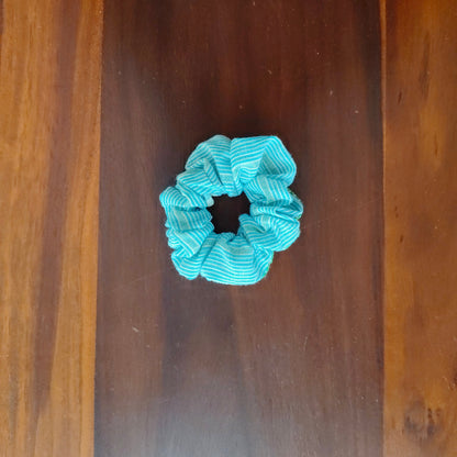 Prelo mini scrunchie in blue
