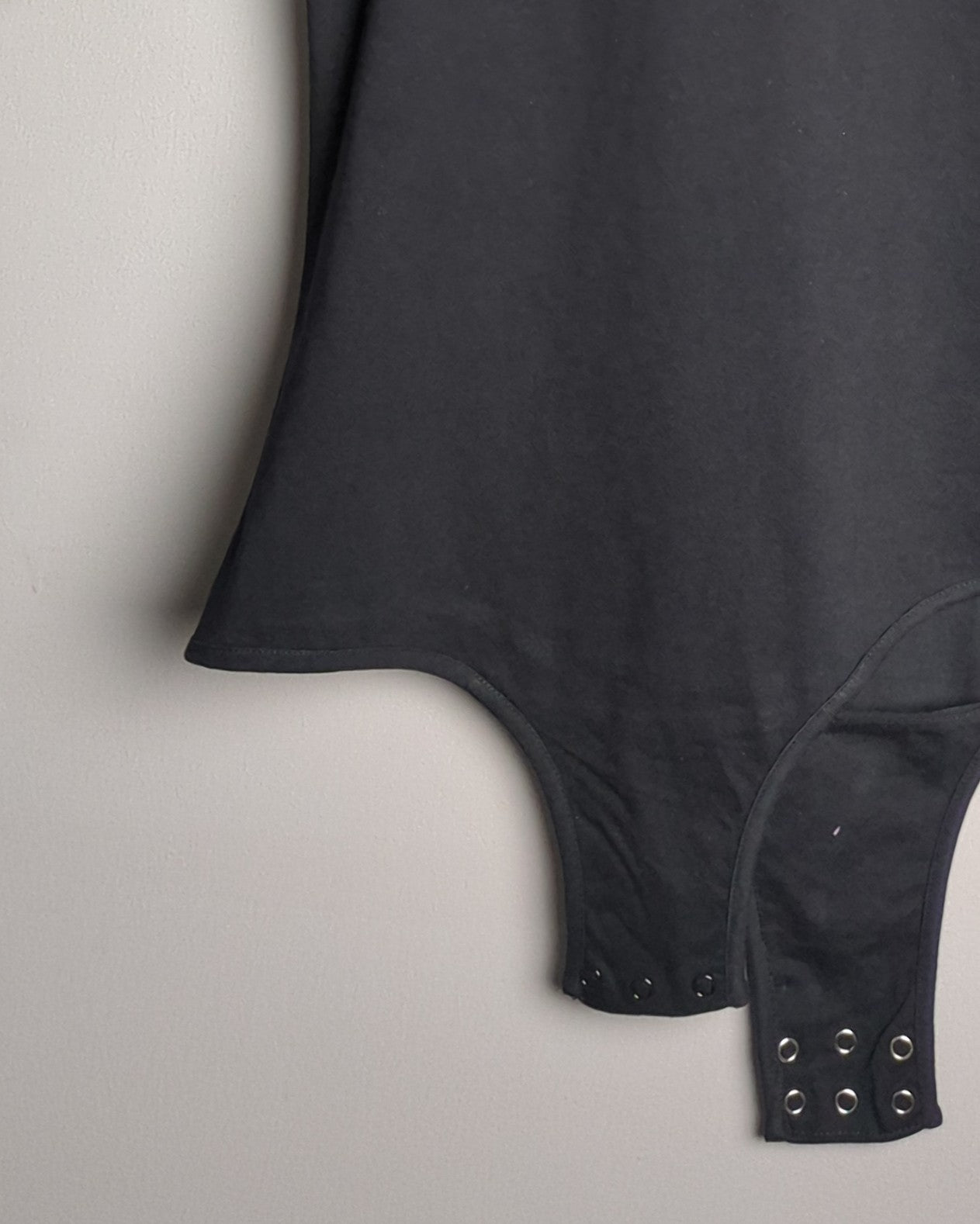 Miss Chase Black Basic Bodysuit