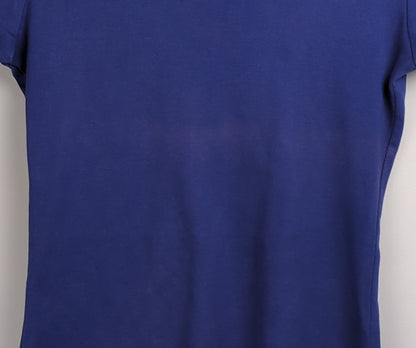 M&S Short Sleeve Blue Tshirt - Stained