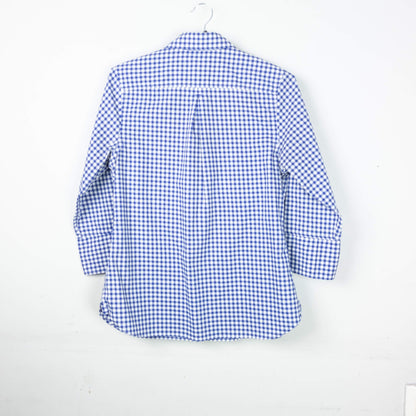 Checkered Button-Up Shirt