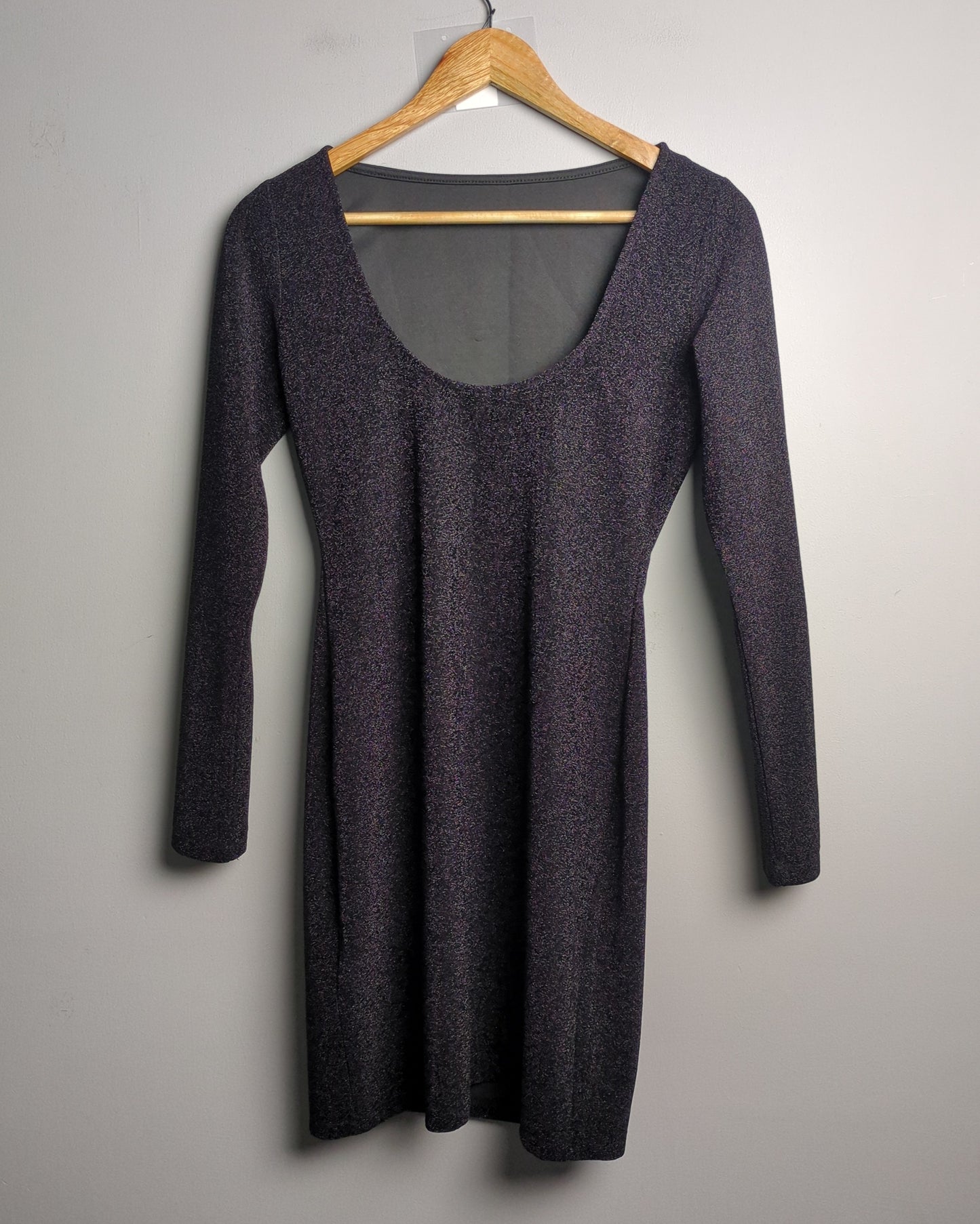 H&M Black Shimmer Dress