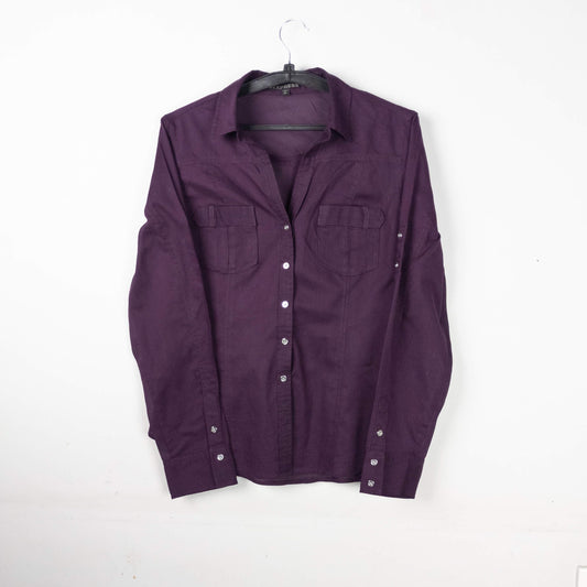 Deep Purple Buttoned Shirt