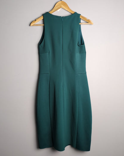 Mango Green Sleeveless Dress