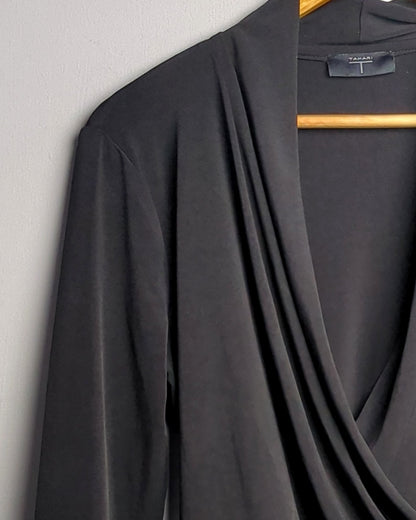 Black Wrap Top