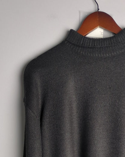 H&M Gray Mock Neck