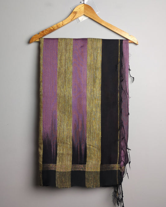Purple Woven Saaree