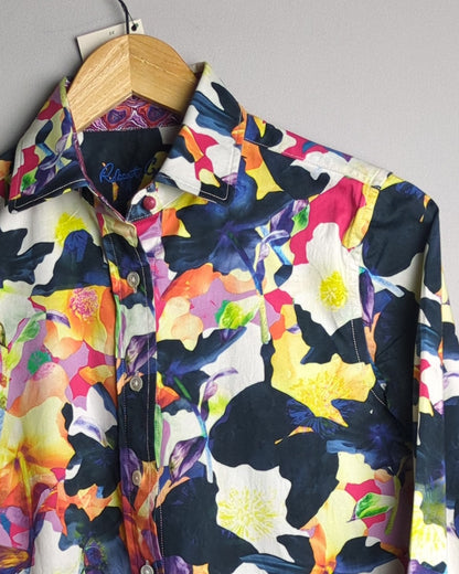 Robert Graham Black Multicolour Shirt