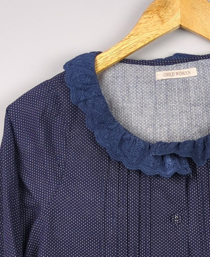 Dotted Navy