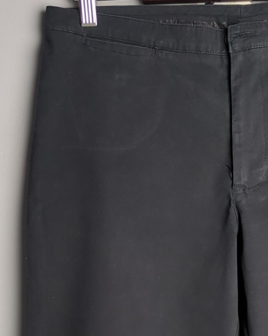 Cotton World Black Casual Trousers