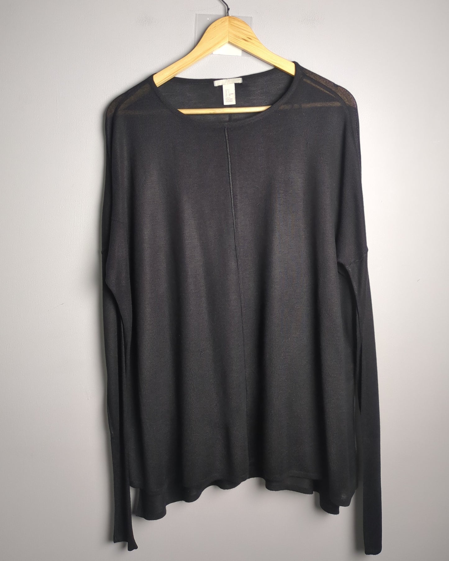 H&M Black Knit Sweater
