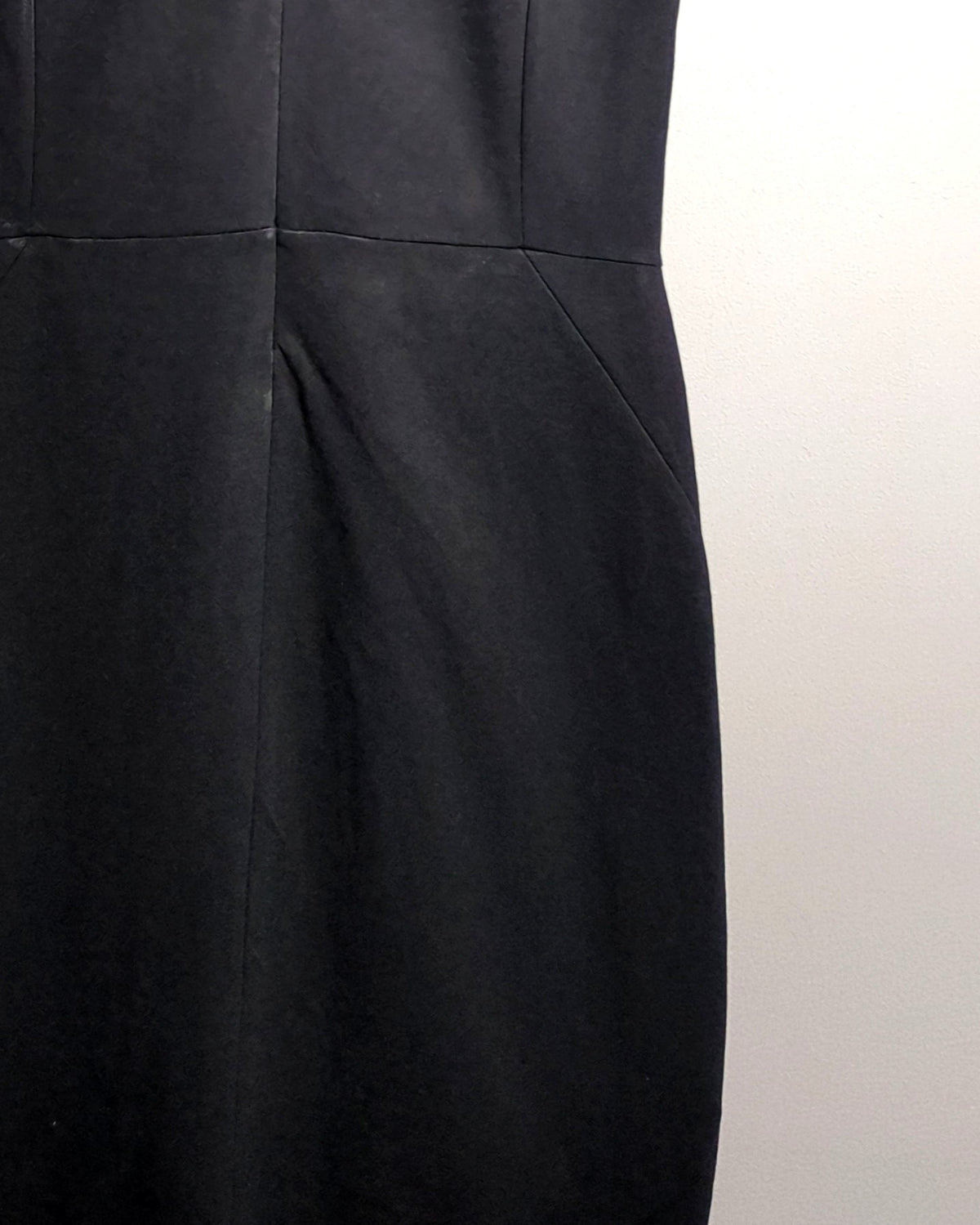 Mango Black V-Neck Dress