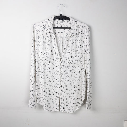Floral Print Button-Up Shirt