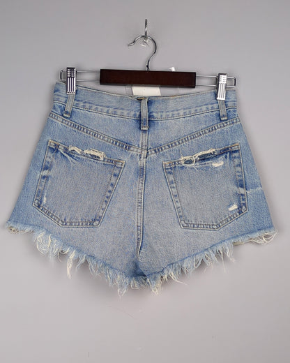 Zara Blue Denim Shorts
