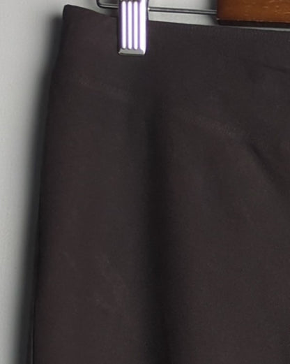 Allen Fisher Brown Stretch Leggings
