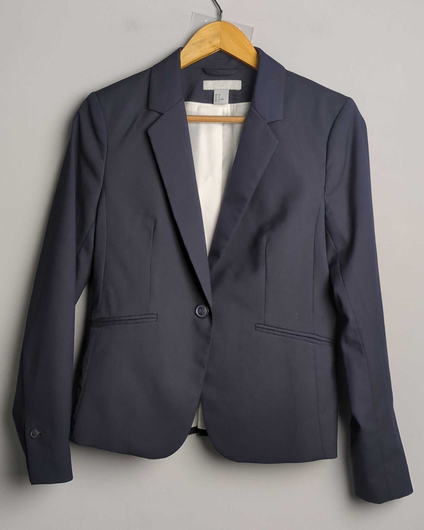 H&M Blue Tailored Blazer