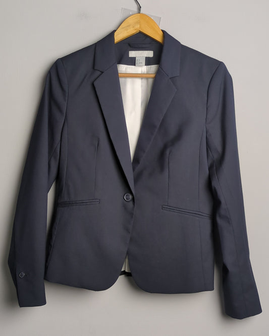 H&M Blue Tailored Blazer