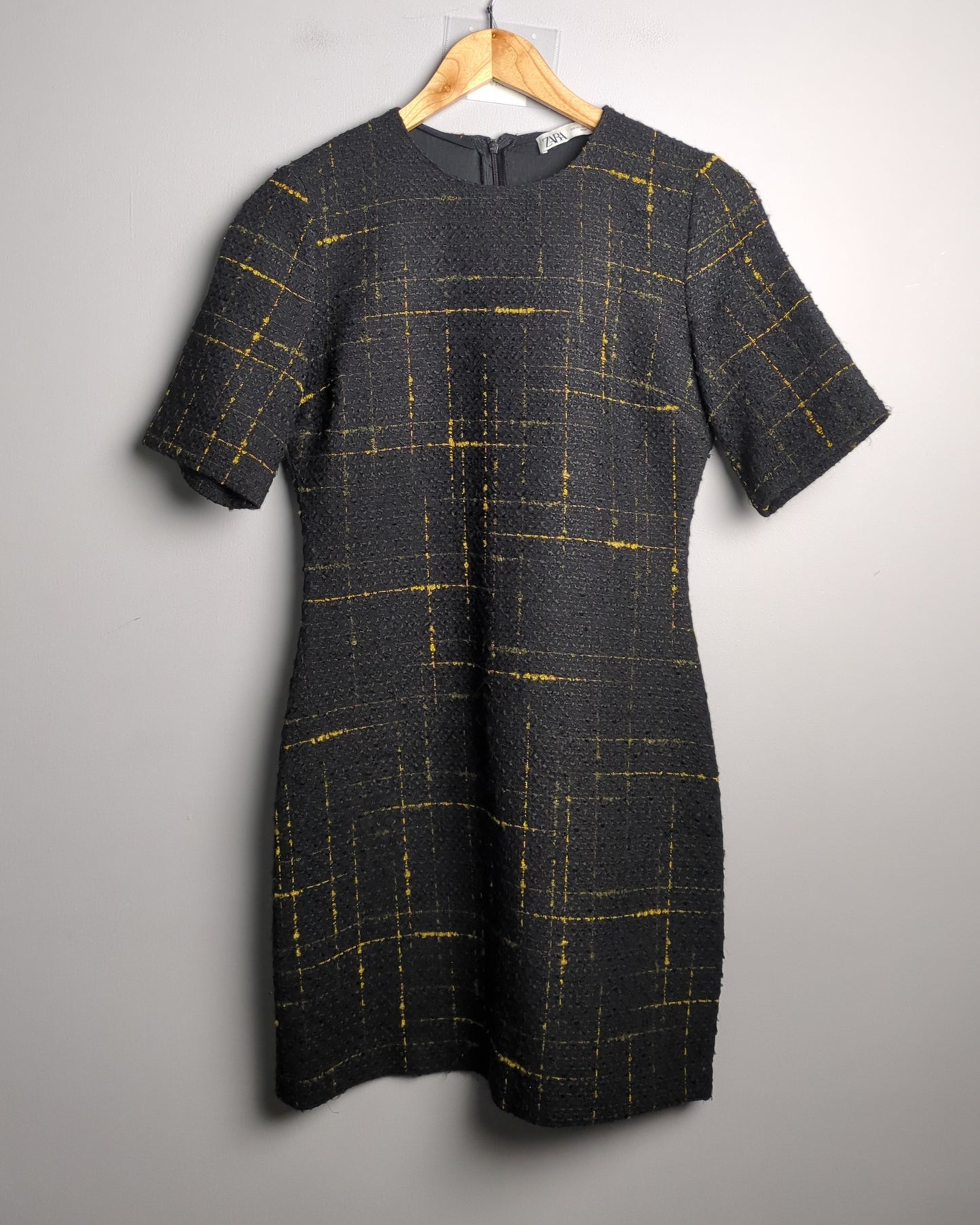 Zara Black Tweed Dress