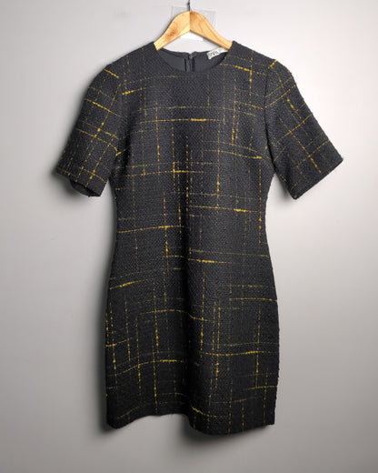 Zara Black Tweed Dress
