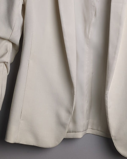H&M White Blazer Jacket