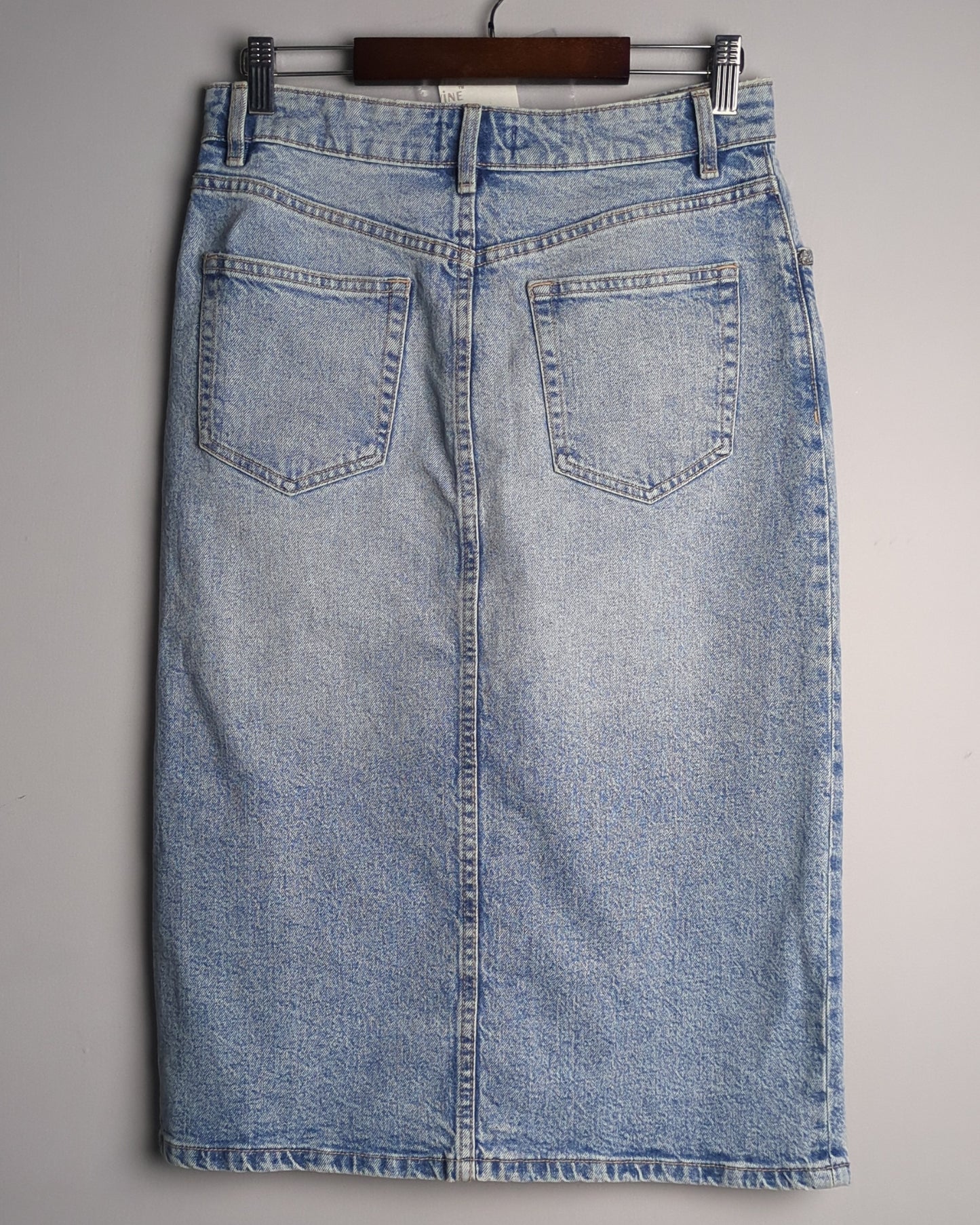 Zara Blue Denim Skirt