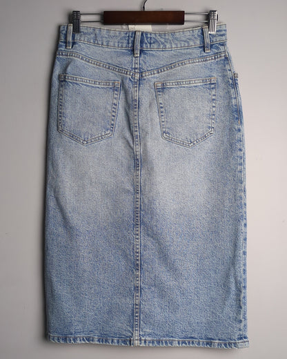 Zara Blue Denim Skirt